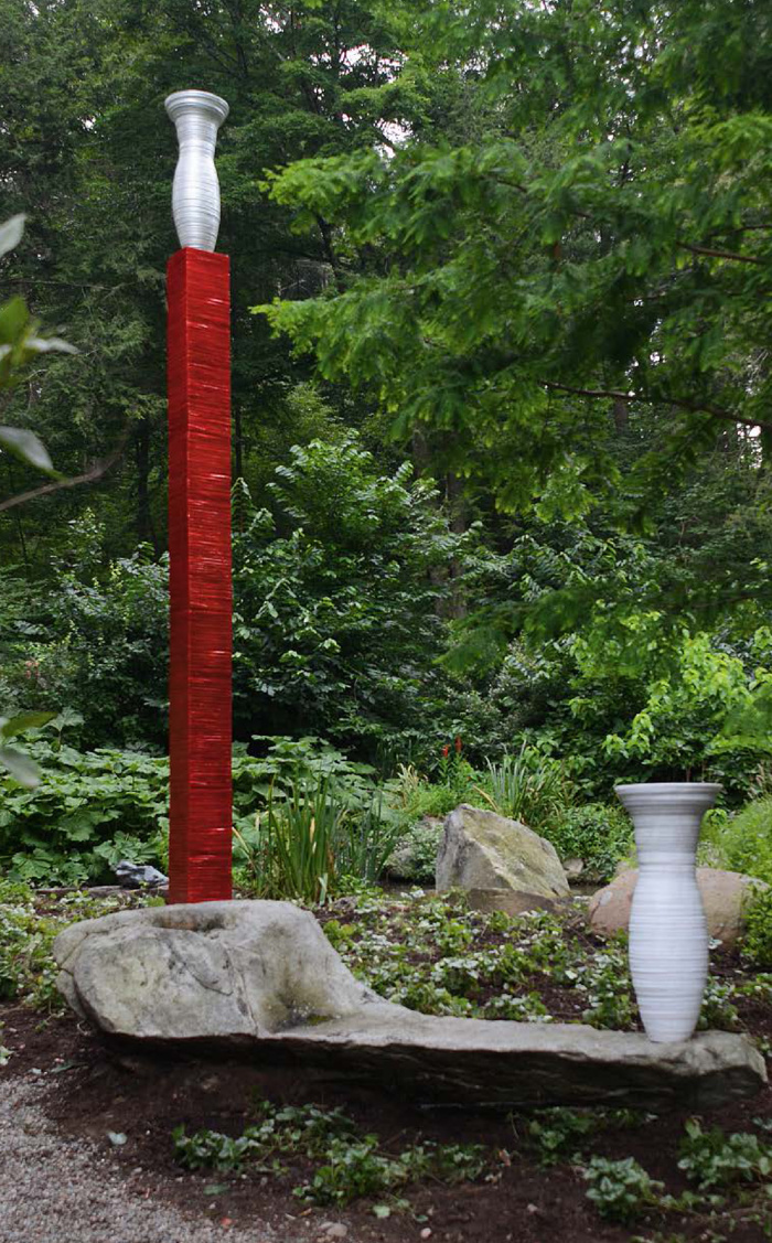 Marco Bagnoli, Colonna a Delfi, 2013